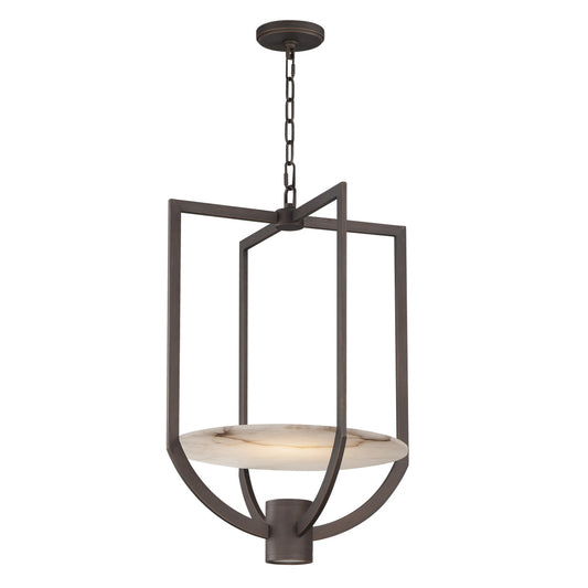 Maxim Quarry 2-Light LED Pendant in Dark Bronze 18205WADBZ