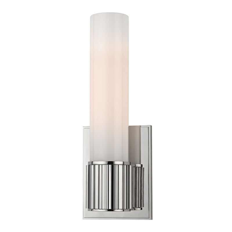 Hudson Valley Lighting Fulton Wall Sconce in Polished Nickel 1821-PN