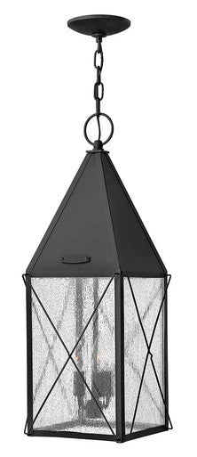 Hinkley Lighting York Large Hanging Lantern Black 1842BK