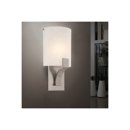 Sonneman Lighting Greco Fluorescent Sconce in Satin Nickel 1851.13F