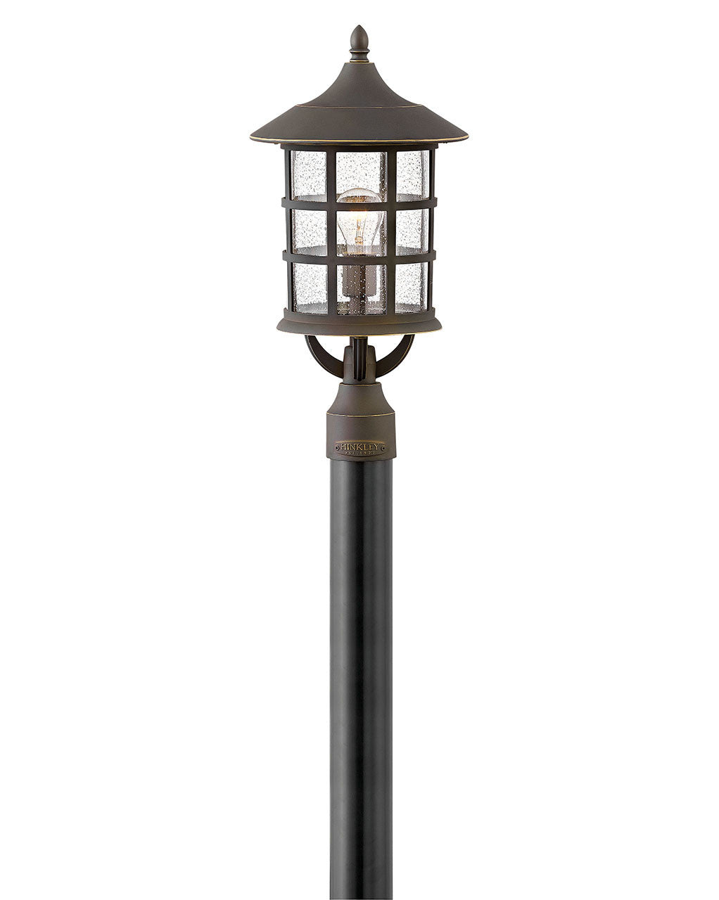 Hinkley Lighting Freeport Coastal Elements Large Post Top or Pier Mount Lantern 12v Oil Rubbed Bronze Low Voltage 12V LED Bulb(s) Included 1861OZ-LV