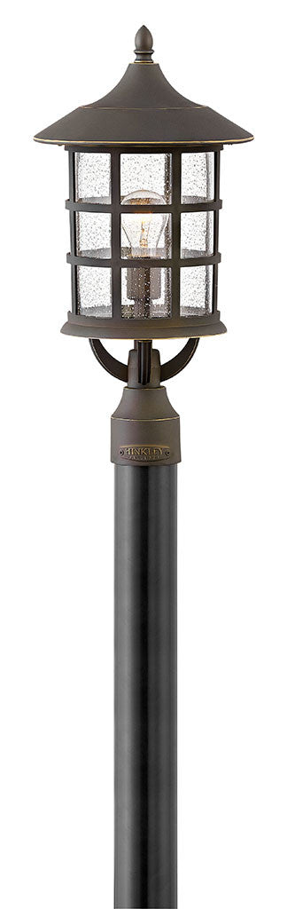 Hinkley Lighting Freeport Coastal Elements Large Post Top or Pier Mount Lantern Oil Rubbed Bronze 1861OZ