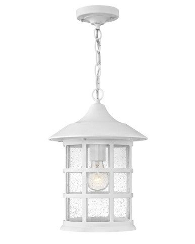 Hinkley Lighting Freeport Coastal Elements Large Hanging Lantern Textured White 1862TW