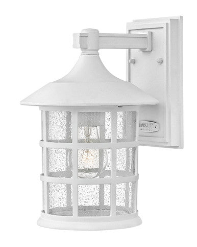 Hinkley Lighting Freeport Coastal Elements Medium Wall Mount Lantern Textured White 1864TW