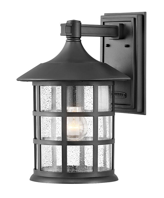 Hinkley Lighting Freeport Coastal Elements Large Wall Mount Lantern Textured Black 1865TK