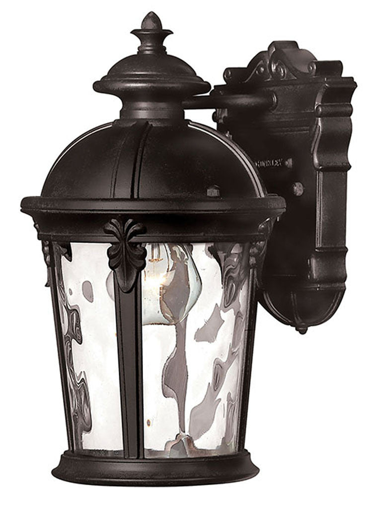 Hinkley Lighting Windsor Extra Small Wall Mount Lantern Black 1890BK