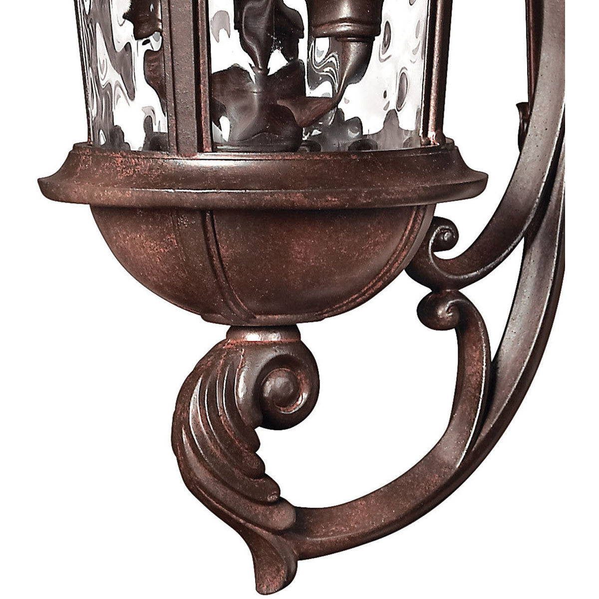 Hinkley Lighting Windsor Medium Wall Mount Lantern River Rock 1894RK