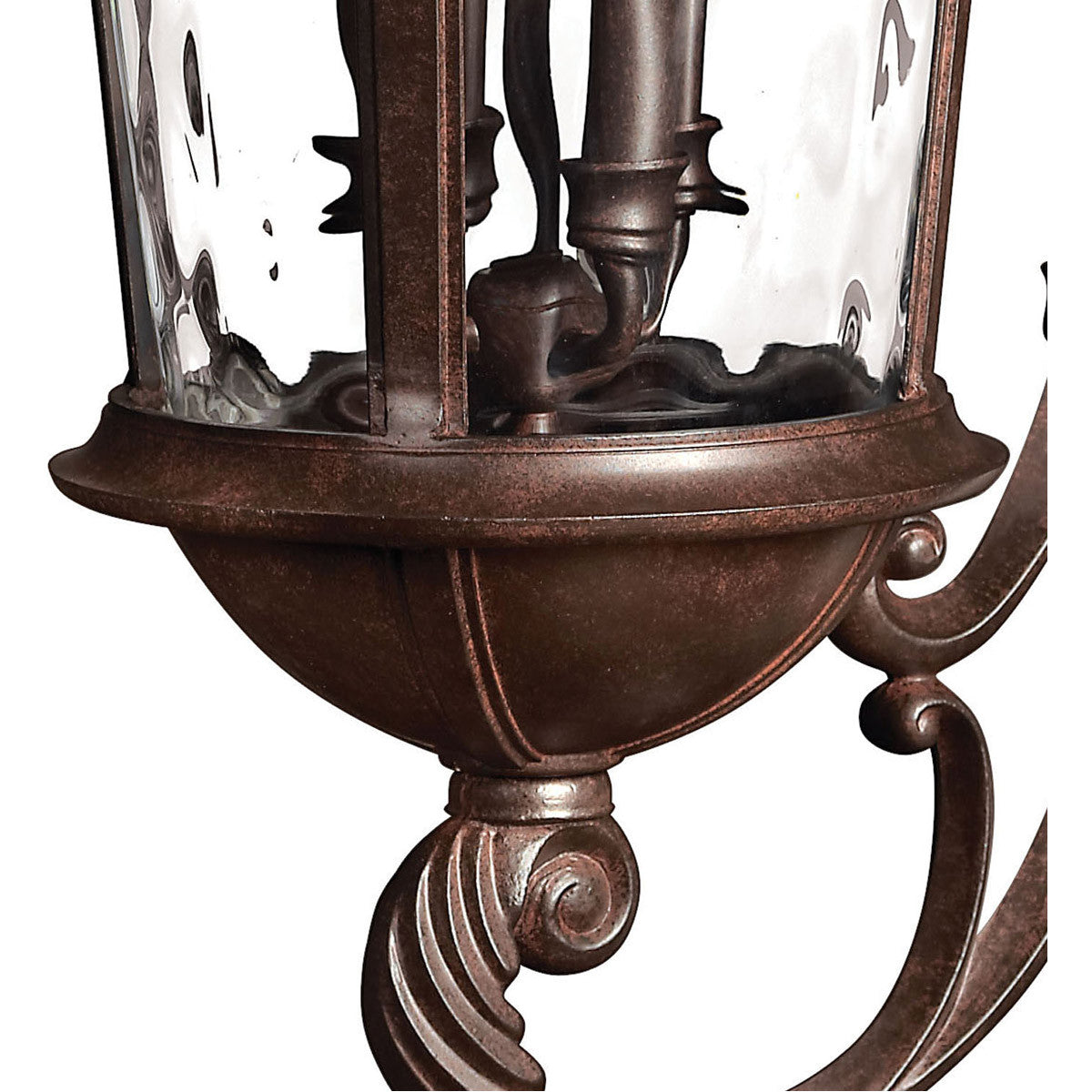 Hinkley Lighting Windsor Large Wall Mount Lantern River Rock 1895RK