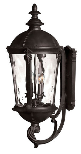 Hinkley Lighting Windsor Large Wall Mount Lantern Black 1895BK