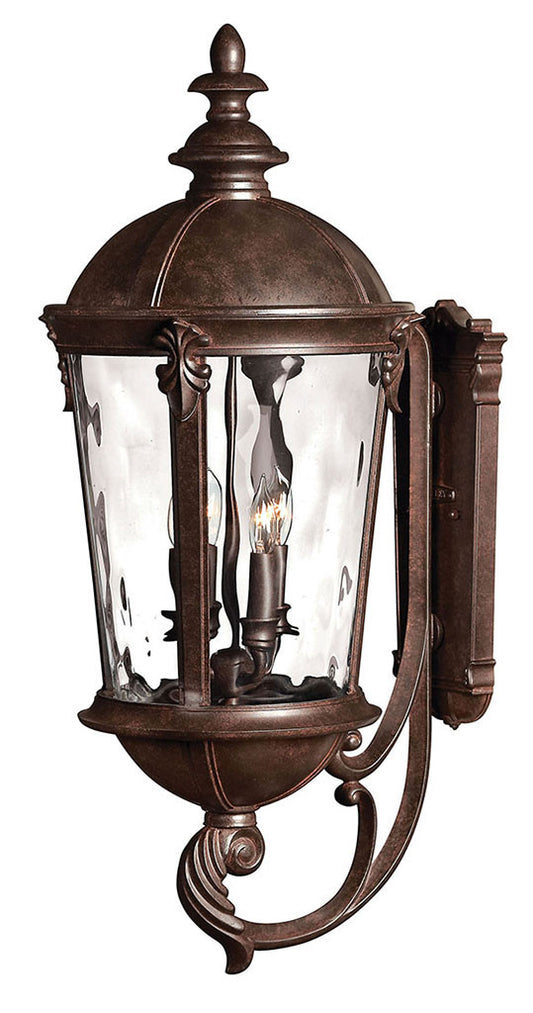 Hinkley Lighting Windsor Large Wall Mount Lantern River Rock 1895RK