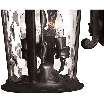 Hinkley Lighting Windsor Small Wall Mount Lantern Black 1898BK