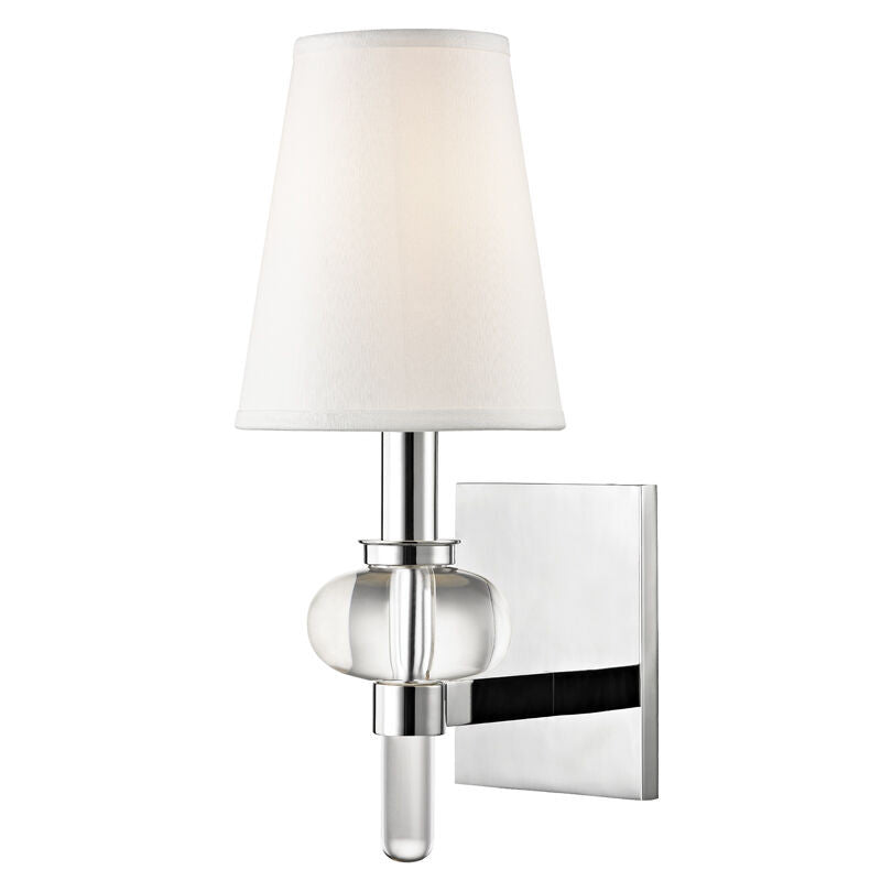 Hudson Valley Lighting Luna Wall Sconce in Polished Chrome 1900-PC