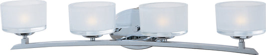 Maxim Elle 4-Light Bath Vanity in Polished Chrome 19054FTPC