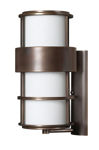 Hinkley Lighting Saturn Large Wall Mount Lantern Metro Bronze 1905MT