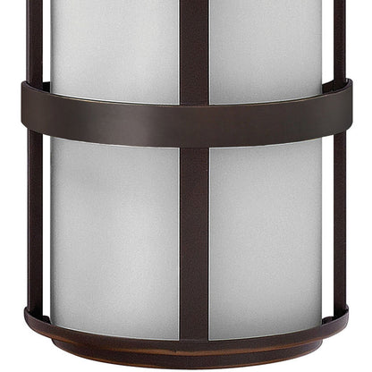 Hinkley Lighting Saturn Large Wall Mount Lantern Metro Bronze 1909MT