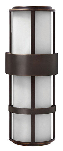 Hinkley Lighting Saturn Large Wall Mount Lantern Metro Bronze Integrated LED Bulb(s) 1909MT-LED