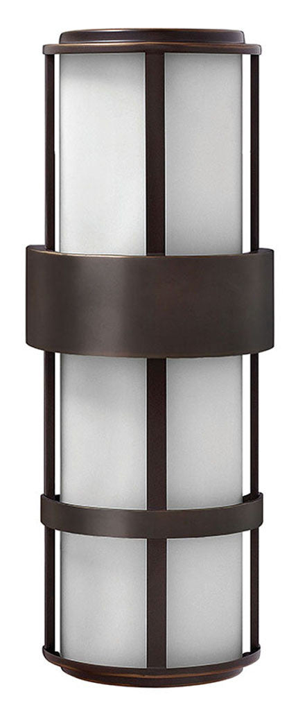 Hinkley Lighting Saturn Large Wall Mount Lantern Metro Bronze 1909MT