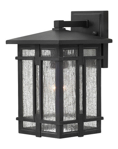 Hinkley Lighting Tucker Small Wall Mount Lantern Museum Black 1960MB