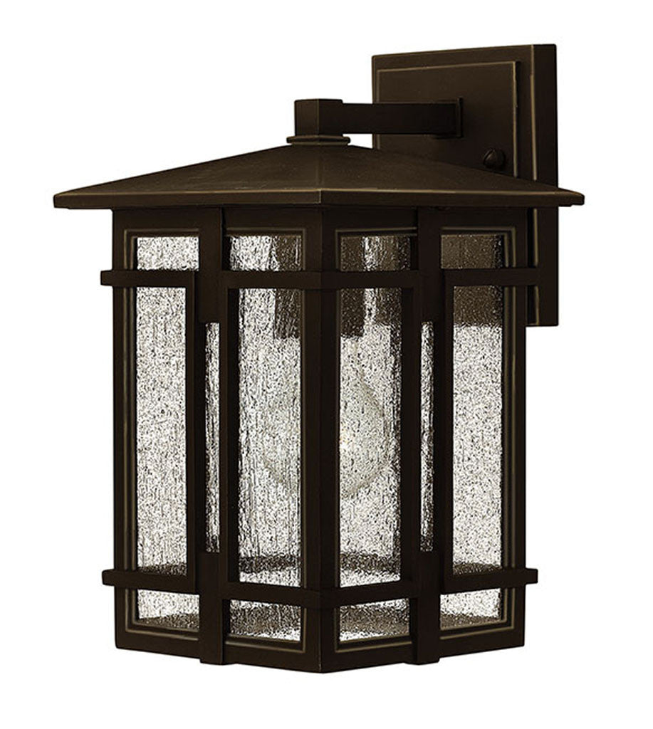 Hinkley Lighting Tucker Small Wall Mount Lantern Oil Rubbed Bronze 1960OZ