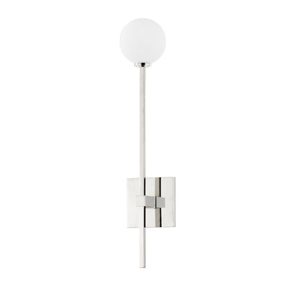 Hudson Valley Lighting Pellar Wall Sconce in Polished Nickel 1961-PN