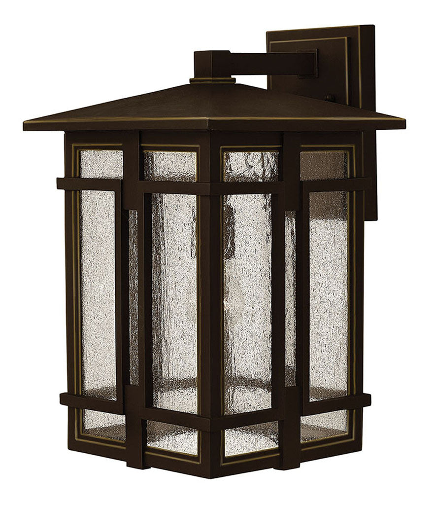 Hinkley Lighting Tucker Large Wall Mount Lantern Oil Rubbed Bronze 1965OZ