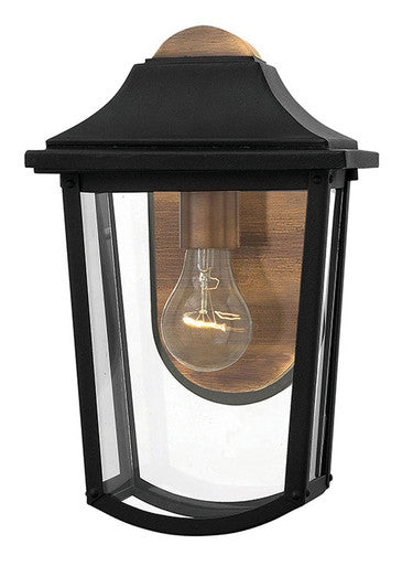 Hinkley Lighting Burton Small Wall Mount Lantern Black 1970BK