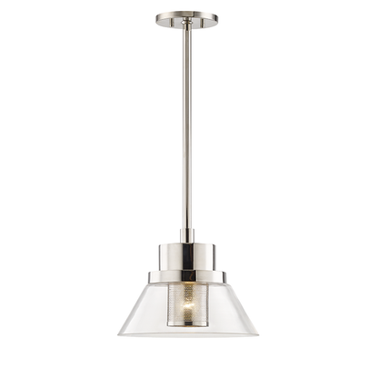 Hudson Valley Lighting Paoli Pendant in Polished Nickel 4031-PN