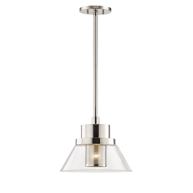 Hudson Valley Lighting Paoli Pendant in Polished Nickel 4031-PN