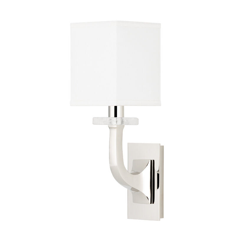 Hudson Valley Lighting Rockwell Wall Sconce in Polished Nickel 1981-PN