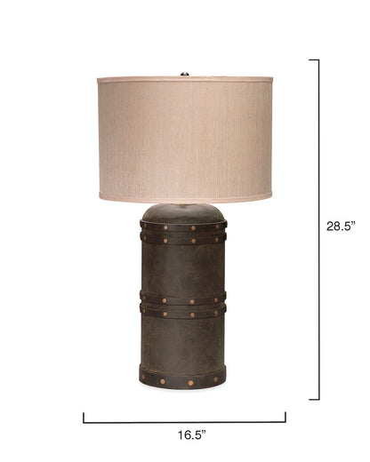 Jamie Young Barrel Table Lamp 1BARR-TLLE