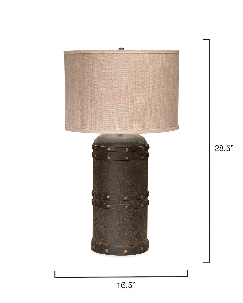 Jamie Young Barrel Table Lamp 1BARR-TLLE