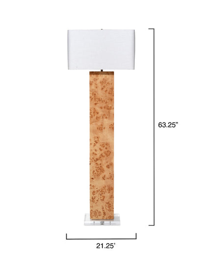 Jamie Young Parallel Floor Lamp 1PARALL-FLNA