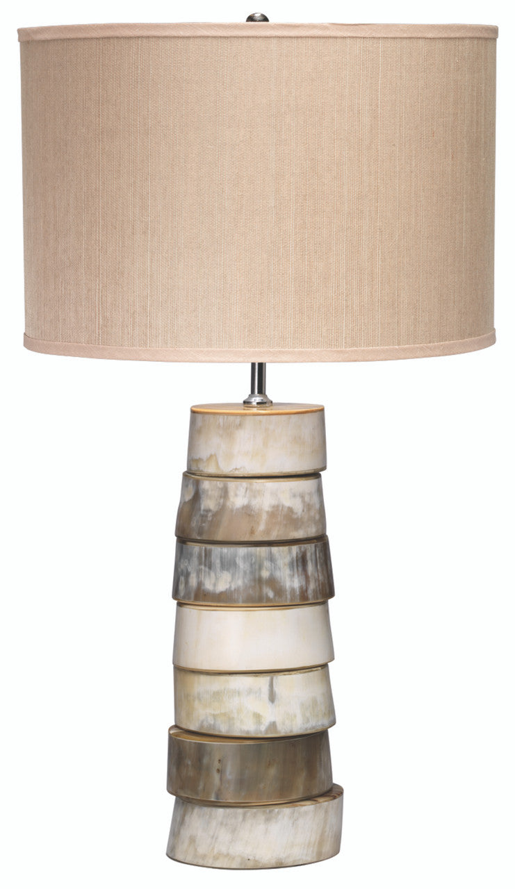 Jamie Young Stacked Horn Table Lamp 1STAC-TLHO