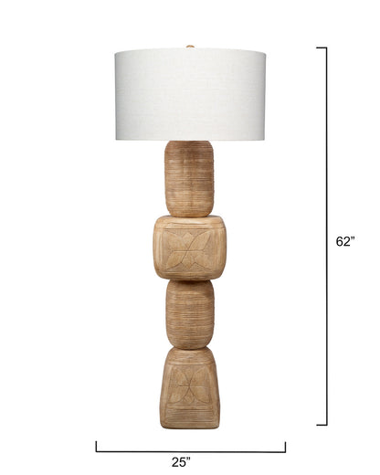 Jamie Young Totem Floor Lamp 1TOTE-FLNA