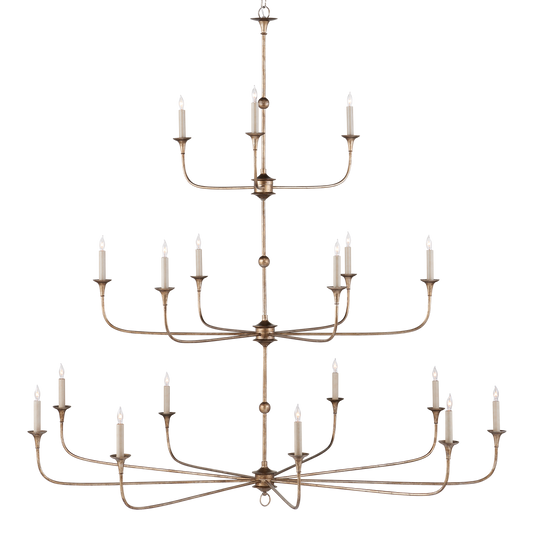 Currey & Co. Nottaway 60" Bronze 18-Light Chandelier 9000-1130