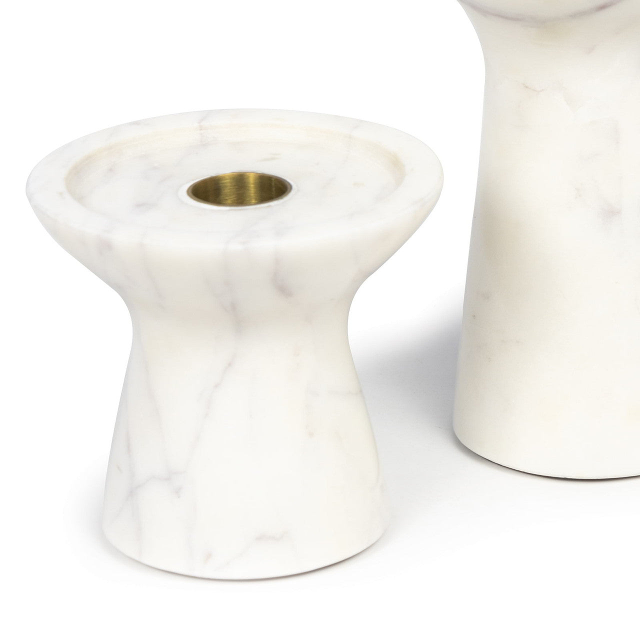 Regina Andrew Klein Marble Candle Holder Set 20-1455WT