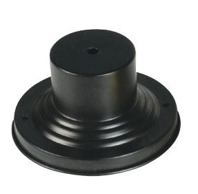 Livex Lighting Outdoor Collection Black Outdoor Pier Mount Adaptors in Black 2001-04