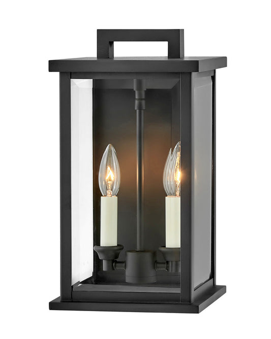 Hinkley Lighting Weymouth Small Wall Mount Lantern Black 20010BK