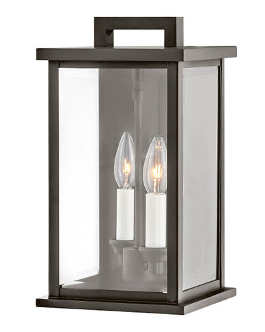 Hinkley Lighting Weymouth Small Wall Mount Lantern Oil Rubbed Bronze 20010OZ