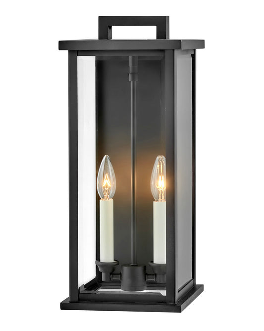 Hinkley Lighting Weymouth Medium Wall Mount Lantern Black 20014BK