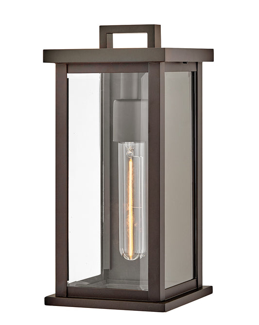 Hinkley Lighting Weymouth Small Wall Mount Lantern in Oil Rubbed Bronze 20016OZ