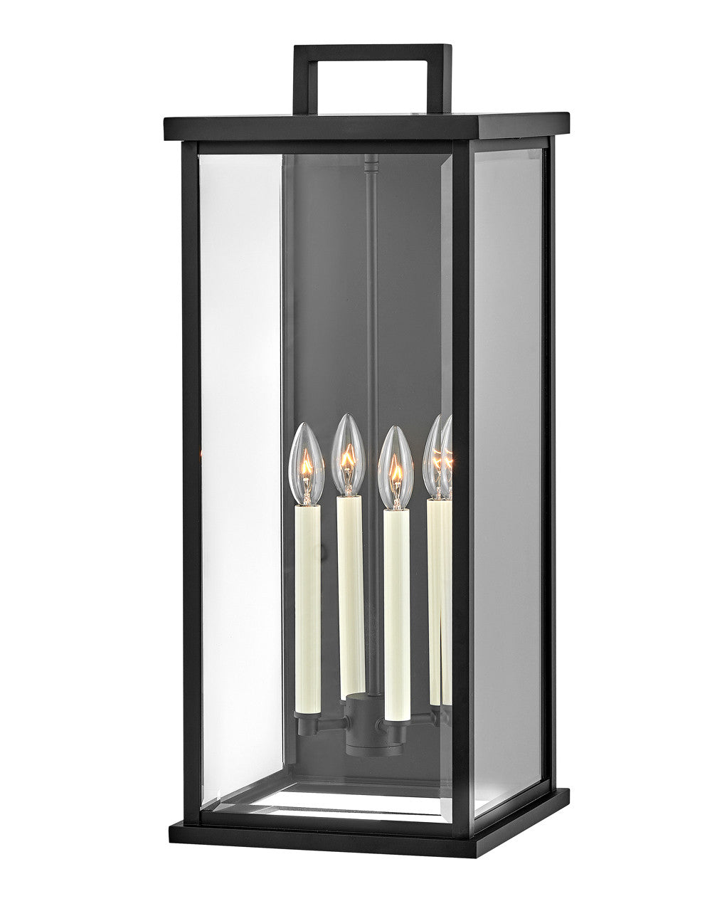 Hinkley Lighting Weymouth Double Extra Large Wall Mount Lantern Black 20018BK