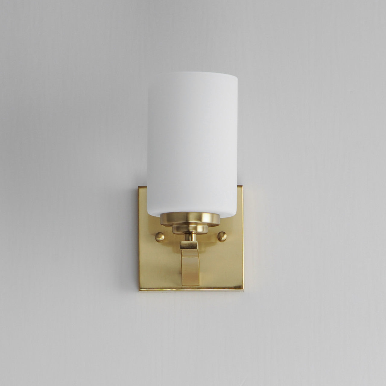 Maxim Deven 1-Light Wall Sconce in Satin Brass 20030SWSBR