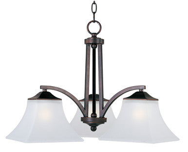 Maxim Aurora 3-Light Chandelier in Oil Rubbed Bronze 20094FTOI