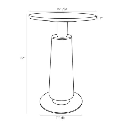 Arteriors Home Knoxville Accent Table 2020