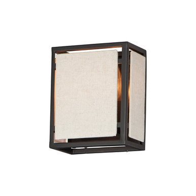 Maxim Montauk 2-Light Wall Sconce in Black 20262CVBK