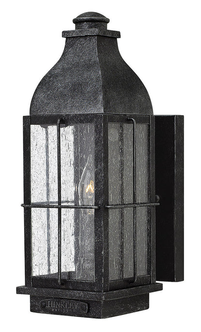 Hinkley Lighting Bingham Small Wall Mount Lantern Greystone LED Bulb(s) Included 2040GS-LL