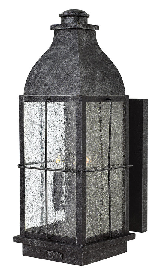 Hinkley Lighting Bingham Large Wall Mount Lantern Greystone LED Bulb(s) Included 2045GS-LL