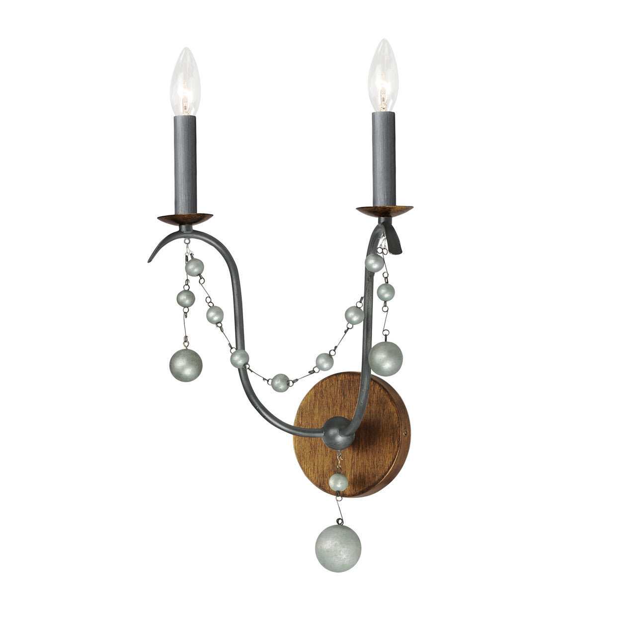 Maxim Formosa 2-Light Wall Sconce in Golden Noir 20482GN