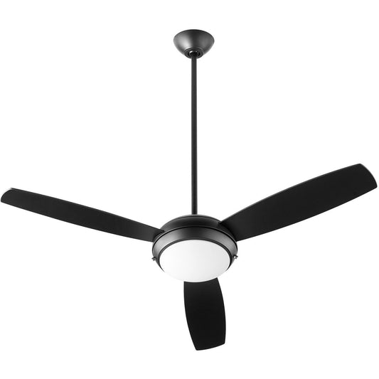 Quorum Expo Ceiling Fan in Matte Black  20523-59